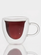 Кружка с двойными стенками Magistro «Сердце», 250 мл, стекло, прозрачная - Фото 2