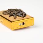 Зажигалка газовая «Крылья», металлическая, кремний, 4×5.7 см - Фото 4