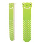 Пилка-наждак, абразивность 180/180, 9см, фигурная, фасовка 20шт, рисунок МИКС - Фото 1