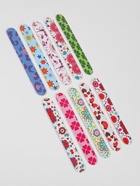 Пилка для ногтей, прямая, 180/180 грит, 15 см, фасовка 20 шт., МИКС - Фото 7