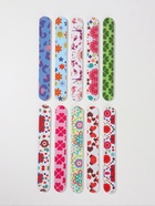 Пилка для ногтей, прямая, 180/180 грит, 15 см, фасовка 20 шт., МИКС - Фото 8