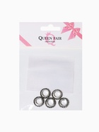 Шарм разделитель для бусин «Кольцо» блеск, белый в серебре - Фото 3