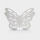 Салфетница Доляна «Бабочка», 13,5×4×9 см, цвет белый - Фото 3