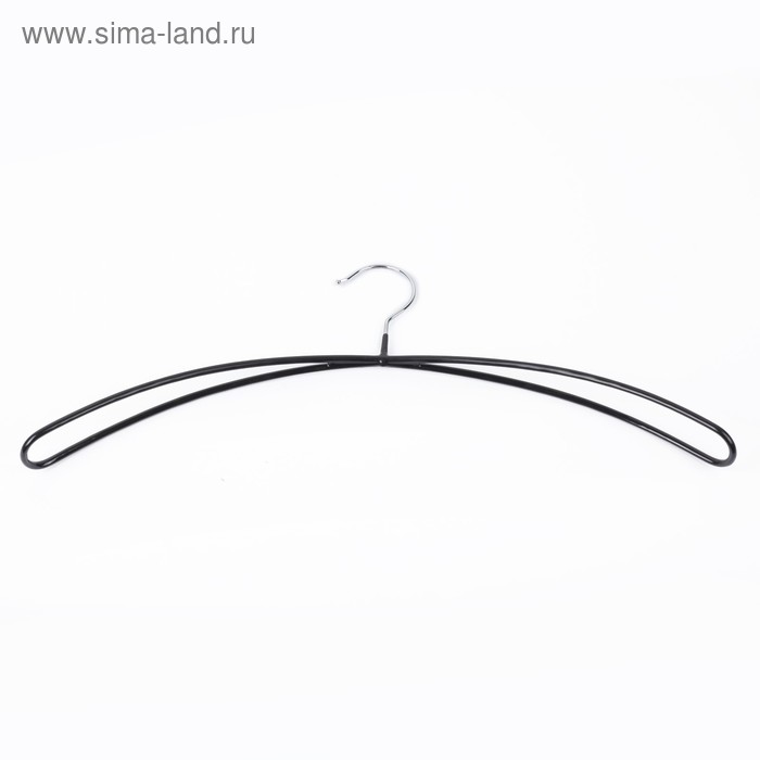 Плечики для одежды Доляна, размер 50-52, антискользящее покрытие, широкие плечики, цвет МИКС - Фото 1