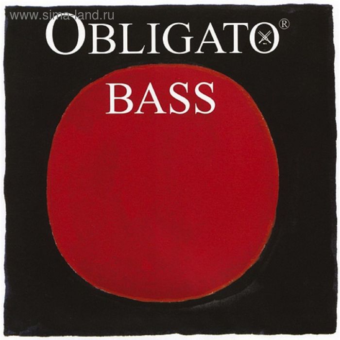 Комплект струн для контрабаса Pirastro 441020 Obligato Orchestra размером 3/4 - Фото 1