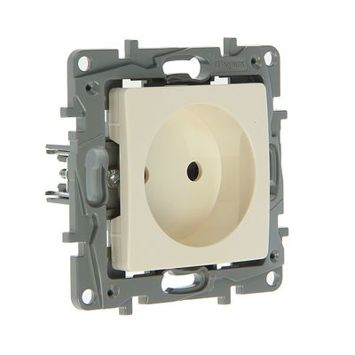 Розетка Legrand Etika 672320, 16 А, одноместная, скрытая, без з/к, слоновая кость