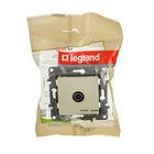 Розетка ТВ Legrand Etika, скрытая, одноместная, 2 дБ, тип «звезда», слоновая кость, 672351 - Фото 3