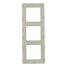 

Рамка Legrand Valena Life 754043, трехместная, слоновая кость