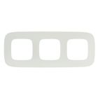 Рамка Legrand Valena Allure 754303, трехместная, белая - Фото 1