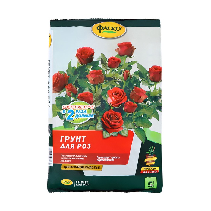 Почвогрунт Фаско Розы Специализированный, 5 л - Фото 1