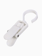 Крючок - вешалка с прищепкой, 10.5×3×3.5 см, белый - Фото 3