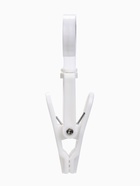 Крючок - вешалка с прищепкой, 10.5×3×3.5 см, белый - Фото 5