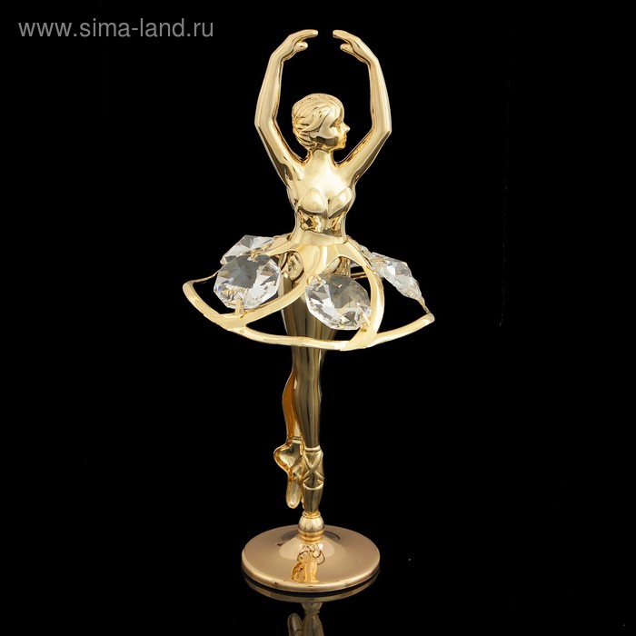 Сувенир «Балерина», 5×5,5×11 см, с кристаллами - Фото 1