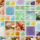 Стеновая панель ПВХ Grace «Мозаика «Лагуна», 955×480 мм, цвет разноцветный 2269153