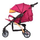 Прогулочная коляска Tetra, цвет бежевый/винный - Фото 3