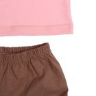 Пижама для девочки, рост 98 см, цвет розовый - Фото 5