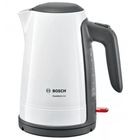 Чайник электрический Bosch TWK6A011, пластик, 1.7 л, 2400 Вт, белый - Фото 1