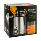 Соковыжималка Centek CT-1209, 600 Вт, 2 скорости+puls, серебристая - Фото 13