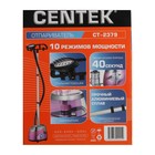 Отпариватель Centek CT-2379, напольный, 2200 Вт, 2500 мл, 40 г/мин, шнур 1.35 м, розовый - фото 53992