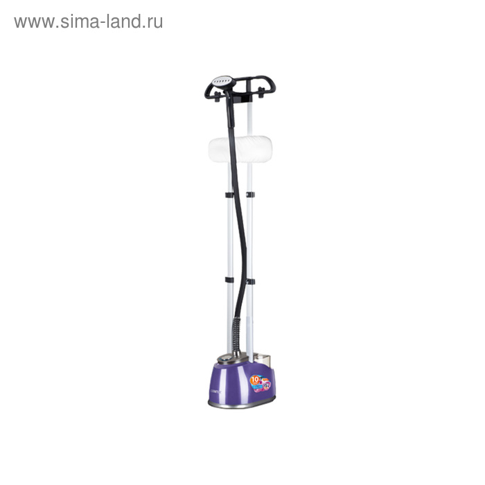 Отпариватель Centek CT-2385, напольный, 2200 Вт, 2500 мл, 40 г/мин, шнур 1.35 м, фиолетовый - Фото 1