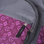 Рюкзак молодёжный, отдел на молнии, 2 наружных кармана, цвет серый - Фото 3