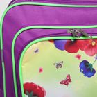 Рюкзак школьный, 2 отдела на молниях, 2 наружных кармана, цвет фиолетовый - Фото 4