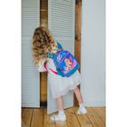 Рюкзак детский, отдел на молнии, 3 наружных кармана, цвет голубой - Фото 2