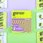 Презервативы «Ganzo» Sense, тонкие, 3 шт. - фото 321255895