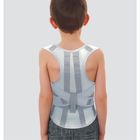 Корректор осанки НТ-КР-028, усиленный, 4 ребра, размер XS, цвет серый - Фото 1