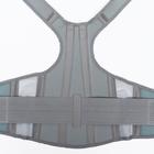 Корректор осанки НТ-КР-028, усиленный, 4 ребра, размер XS, цвет серый - Фото 4
