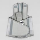 Корректор осанки НТ-КР-028, усиленный, 4 ребра, размер XS, цвет серый - Фото 8