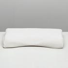 Подушка ортопедическая НТ-ПС-07 «Массажная», для взрослых, с эффектом памяти и выемкой под плечо, 55×36 см, валики 10/7 см - Фото 3