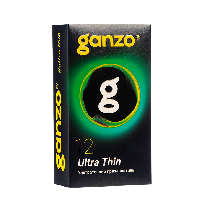 Презервативы Ganzo Ultra thin, ультра-тонкие, 12 шт.