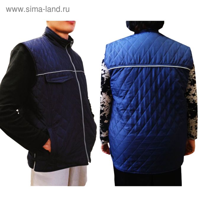 Жилет унисекс серии "HT-OW" из плащ. ткани с трикотаж.полотном, размер: S - Фото 1