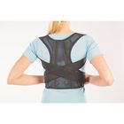Корректор осанки НТ-КР-019, 2 ребра, размер XL, цвет чёрный - Фото 1