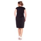 Платье-футляр женское, размер 50, цвет чёрный - Фото 3