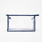 Косметичка на молнии, 20×6×12, см, прозрачный - Фото 2