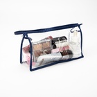 Косметичка на молнии, 20×6×12, см, прозрачный - Фото 4