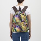 Рюкзак молодёжный, отдел на молнии, наружный карман, цвет разноцветный - Фото 3