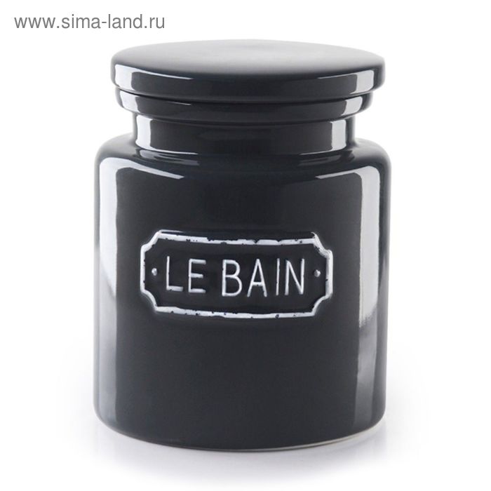 Баночка для соли Le Bain gris - Фото 1