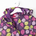 Комплект для девочки (куртка, полукомбинезон), рост 92 см, цвет фиолетовый S17344 - Фото 2