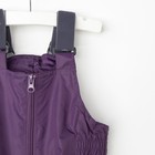 Комплект для девочки (куртка, полукомбинезон), рост 92 см, цвет фиолетовый S17344 - Фото 4