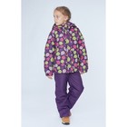 Комплект для девочки (куртка, полукомбинезон), рост 98 см, цвет фиолетовый S17344 - Фото 3