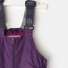 Комплект для девочки (куртка, полукомбинезон), рост 104 см, цвет фиолетовый S17344 - Фото 8