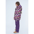 Комплект для девочки (куртка, полукомбинезон), рост 104 см, цвет фиолетовый S17344 - Фото 3