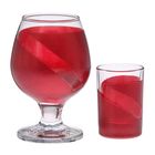 Набор для спиртных напитков "Винт", 12 предметов: 6 фужеров для коньяка 265 мл "Бистро", 6 стопок 50 мл "Ода", цвет красный - Фото 2