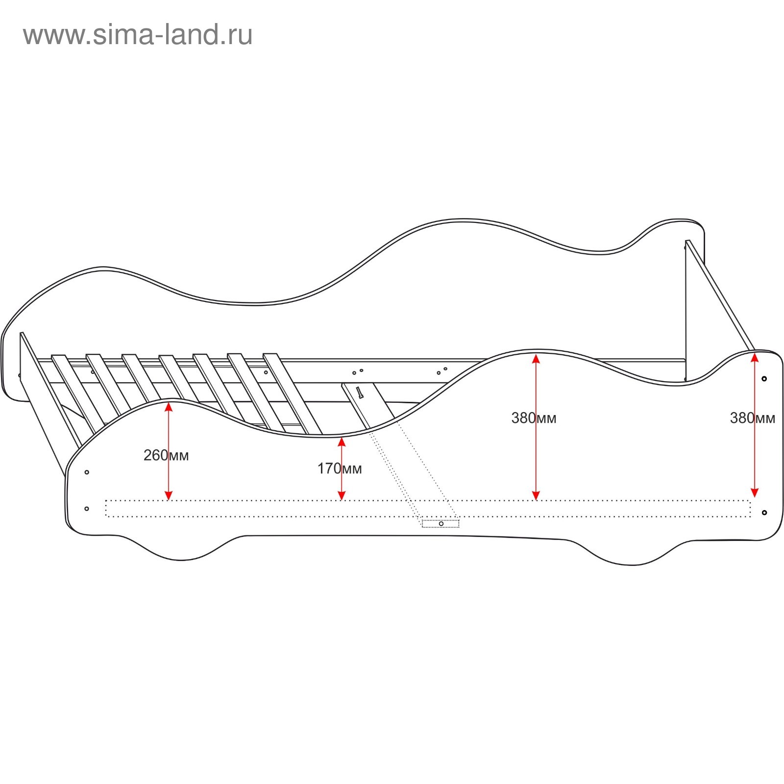 Кровать-автобус Лондон купить в Москве недорого - цена и фото в интернет-магазин