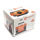 Компрессор автомобильный "Агрессор" AGR-75, двухпоршневой, металлический, 12V, 300W, производительность 75 л/мин, переходники для накачки лодок, сумка - Фото 9