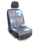 Защитная накидка "Смешарики", под детское кресло, на спинку и сиденье,цвет серый/синий, SM/COV-020 GY/BL - Фото 1