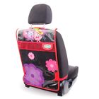 Накидка - незапинайка "Смешарики" для защиты спинки переднего сиденья от ног ребёнка, мягкий прозрачный ПВХ, цвет розовый, SM/KMT-010 Nyusha - Фото 2